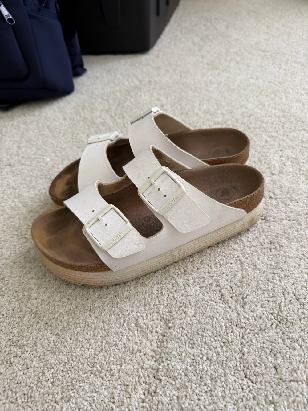 Birkenstock Arizona Flex Platform - White 38 - Picture 6 of 7